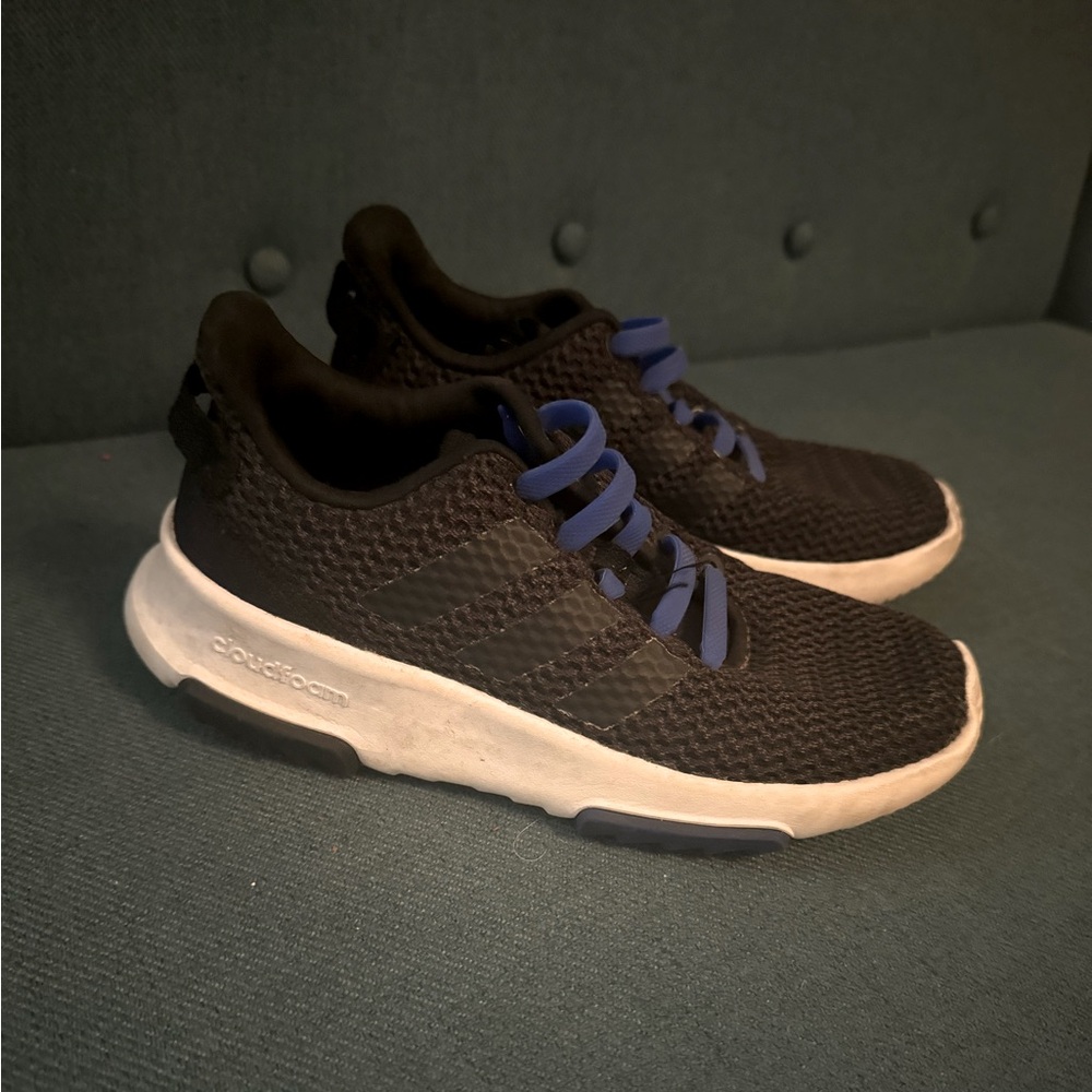 Kids Adidas Cloudfoam Racer TR Sneakers Runners Running Shoes 13.5 Boys or Girls